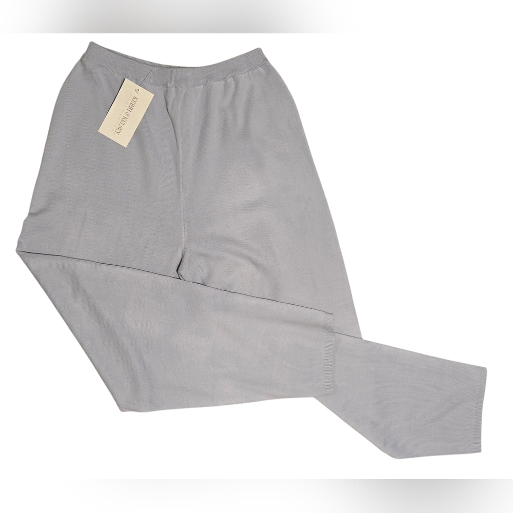 Kerri n Kelsey Periwinkle Womens Medium Comfortable Acrylic Casual Lounge Pants